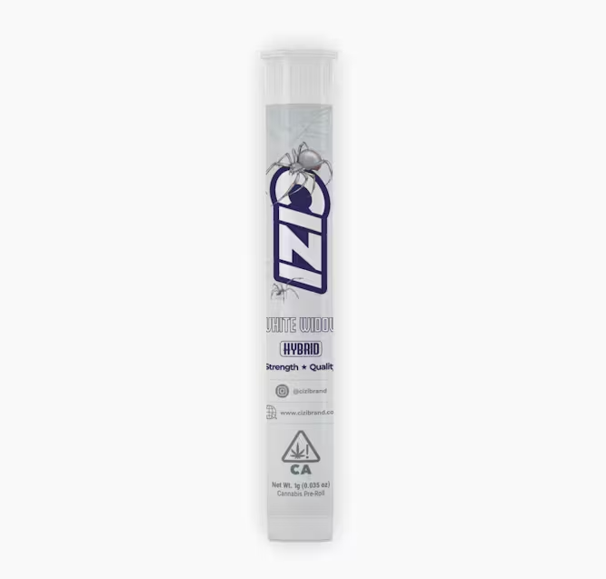 Photograph of product: CIZI White Widow Hybrid Preroll 1g