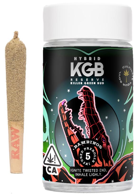 Photograph of product: KGB | Bambinos | Cantaloupe | 5pk