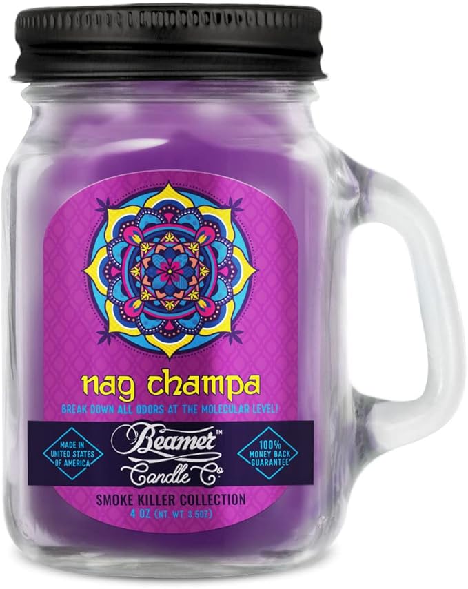 Photograph of product: Beamer - 4OZ Candle - Nag Champa