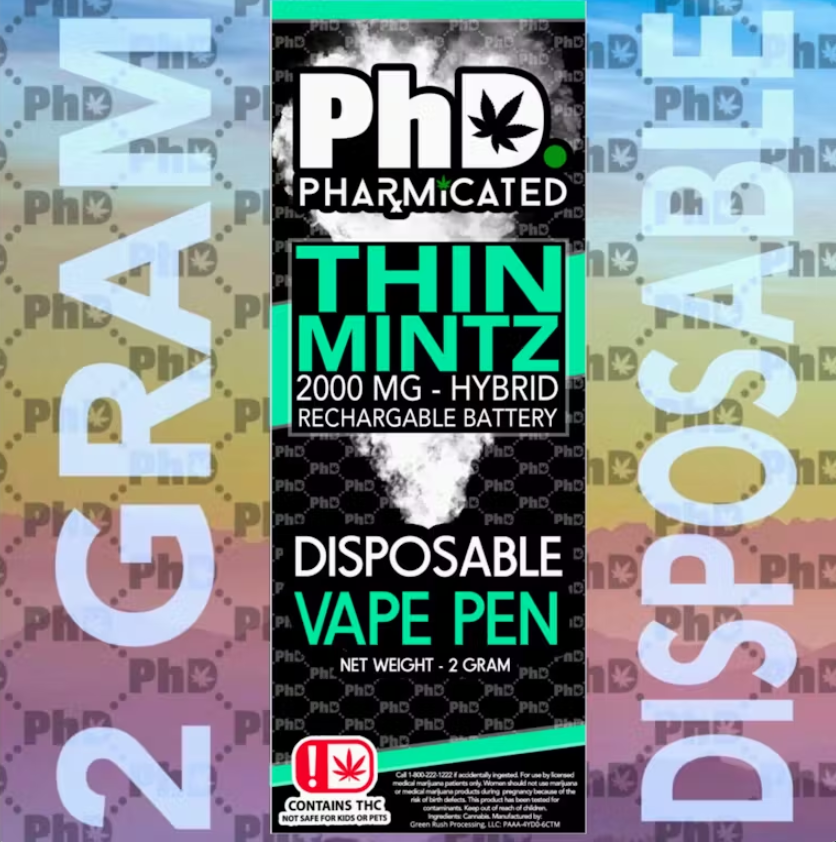 Photograph of product: Thin Mintz Disposable | 2g