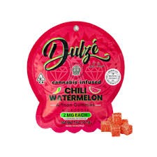 Photograph of product: Chili Watermelon Gummies | 100mg | Dulze