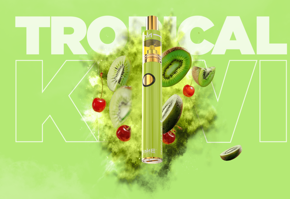 Photograph of product: DIME | Signature Line | Tropical Kiwi | 2g Disposable