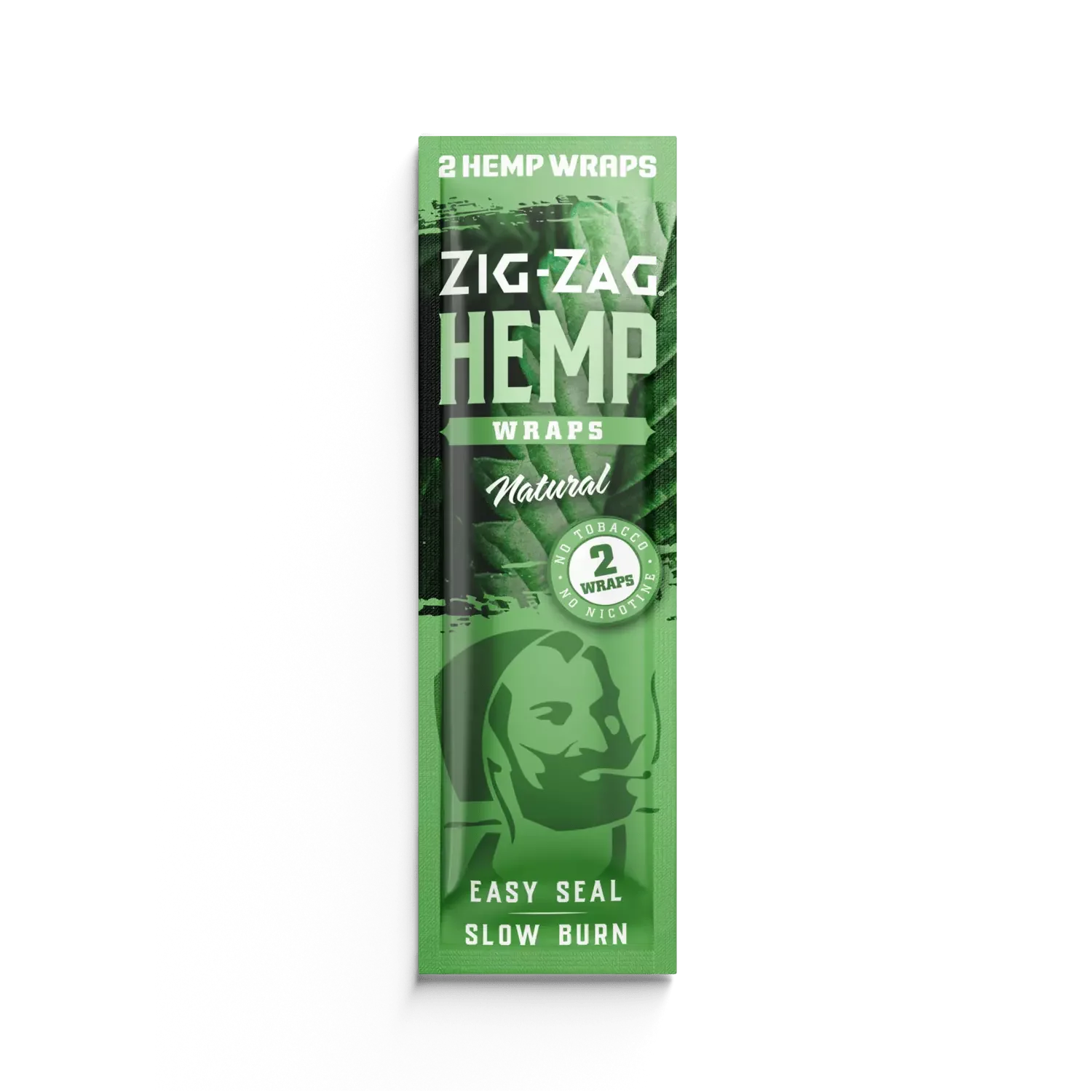Photograph of product: Zig Zag Hemp Wraps 2 Pack (Natural)
