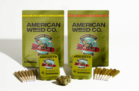 Photograph of product: American Weed Co. - Devils Dawn Infused Flower (3.5g)