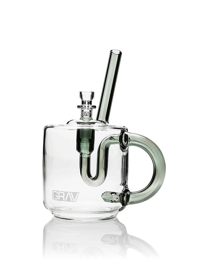 Photograph of product: GRAV Coffee Mug Bubbler - Smoke