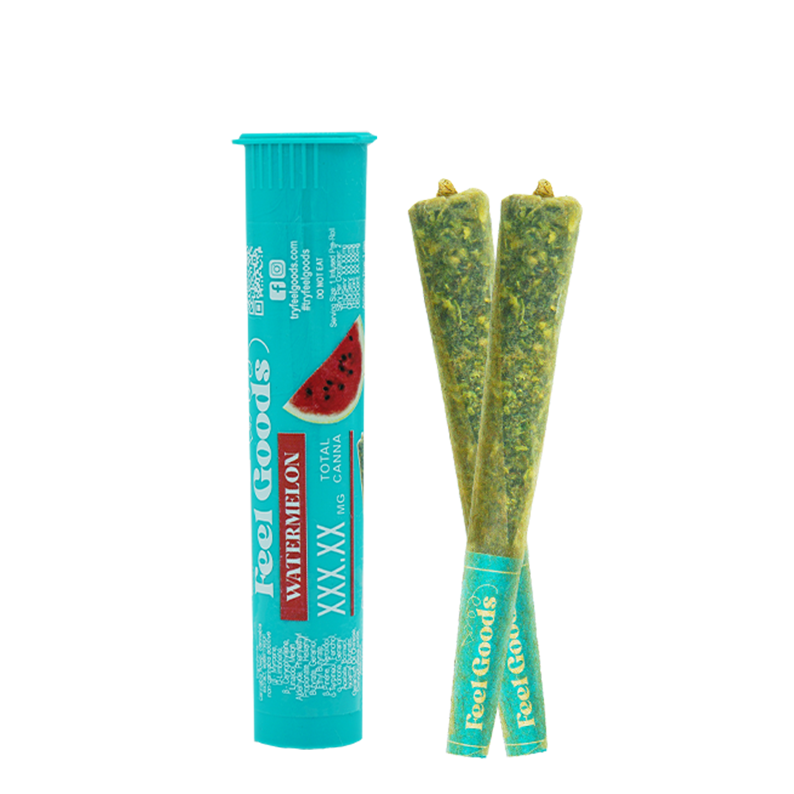 Photograph of product: Feel Goods | Infused Watermelon | Pre-Roll |