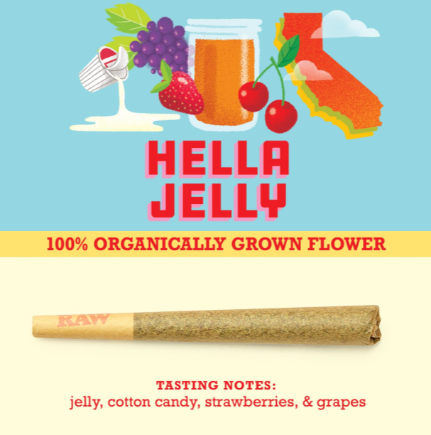 Photograph of product: Pre-Roll - Hella Jelly