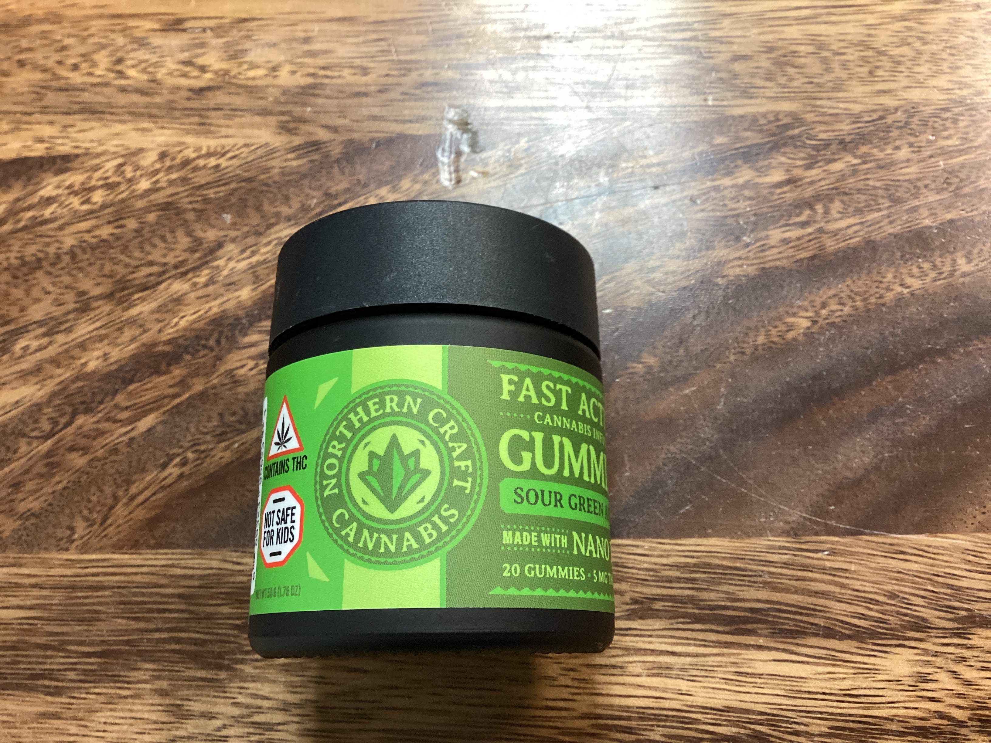 Photograph of product: Nano- Sour Green Apple
