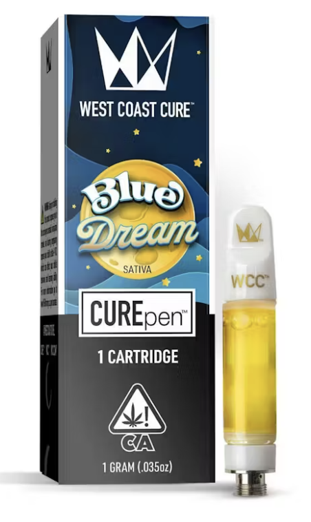 Photograph of product: CUREPEN CARTRIDGE - BLUE DREAM 1G