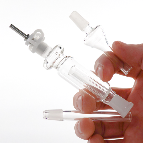 Photograph of product: Dab Straw Kit | Nectar Collector Kit | 10mm Stainless Steel Straw | LuvBuds