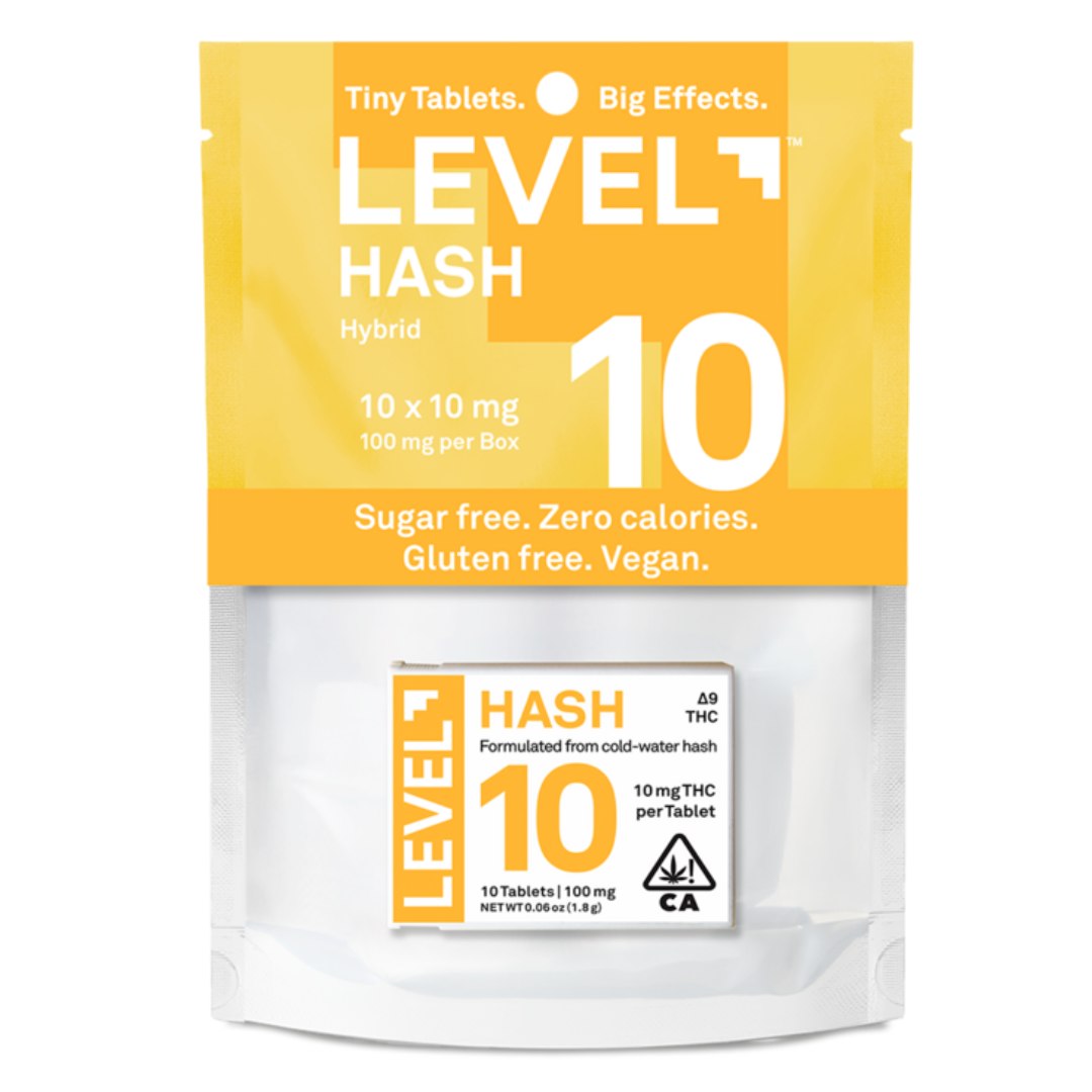 Photograph of product: LEVEL - au chocolat 10MG TABLETS 100MG