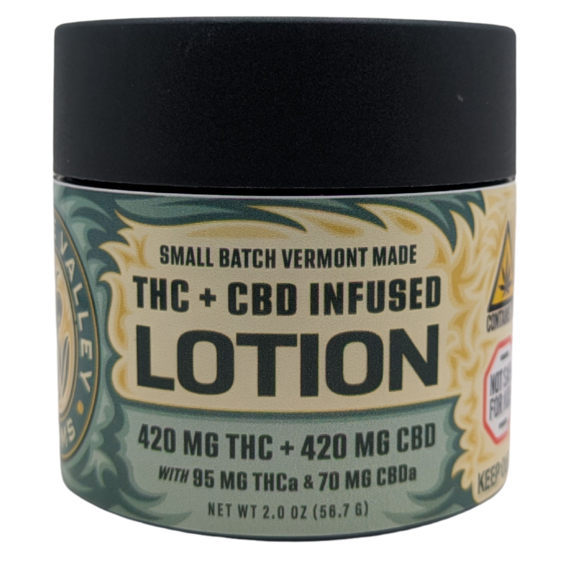 Photograph of product: Infused Lotion | TH-oui+CBD+TH-ouiA+CBDA |