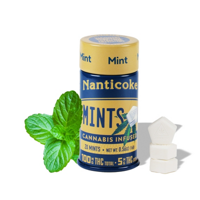 Photograph of product: Nanticoke | Mint | Breath Mints | 100mg