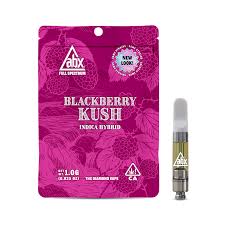 Photograph of product: ABX High Potency Cartridge Blackberry Kush