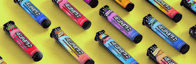 Photograph of product: Hellavated Blueberry Dream Juicy Stickz Infused Pre-roll Pack Hybrid 5 x .75g