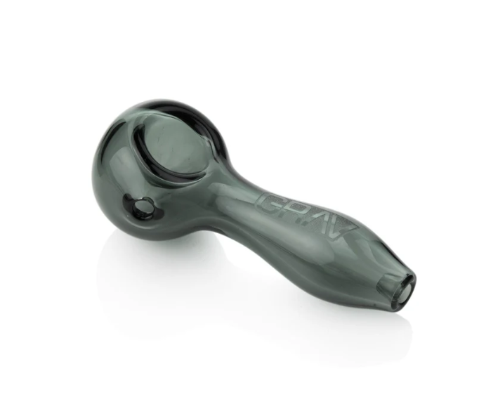 Photograph of product: GRAV - GLASS - CLASSIC SPOON - SMOKE