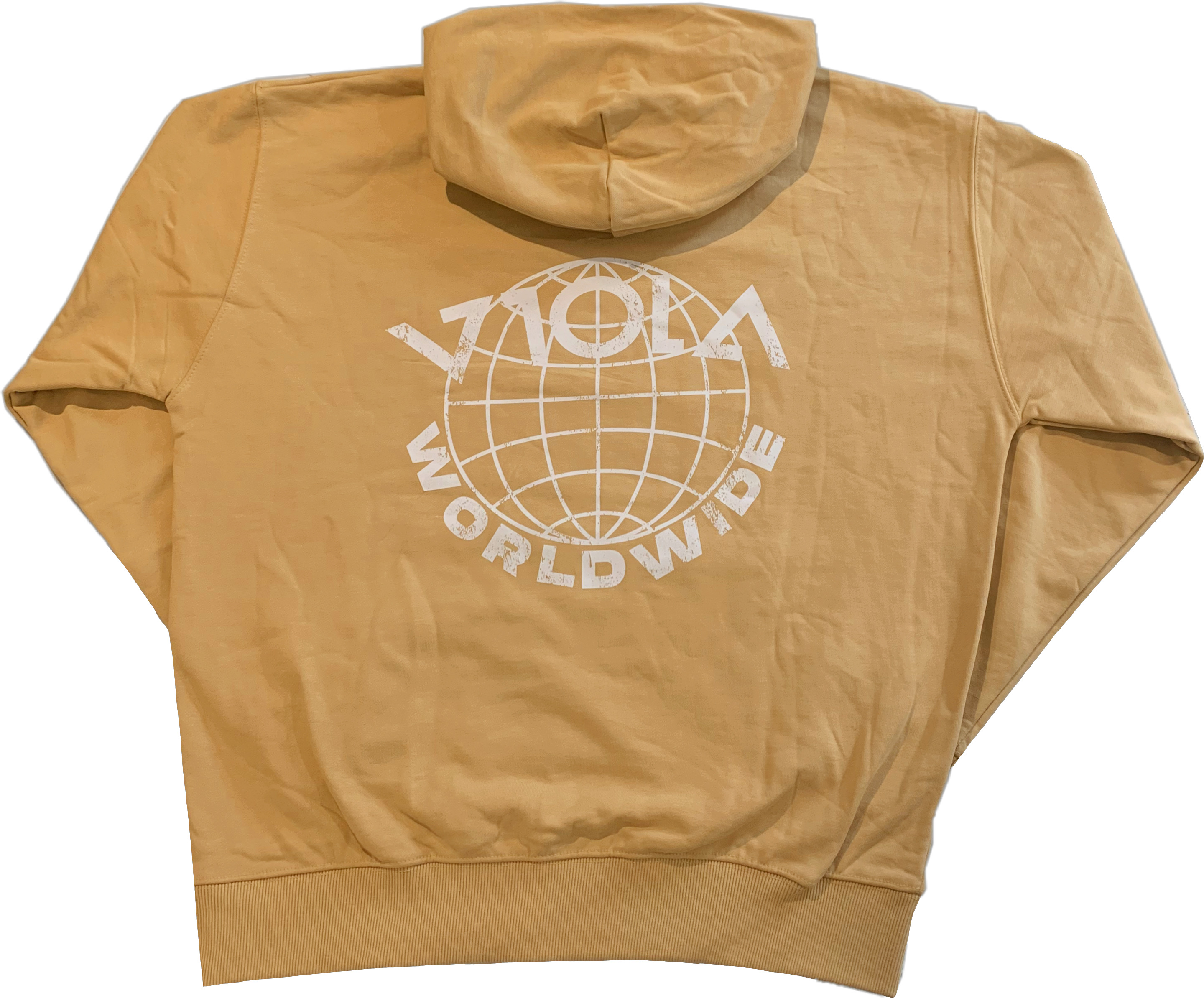 Photograph of product: Viola Worldwide Hoodie | Mustard | Medium