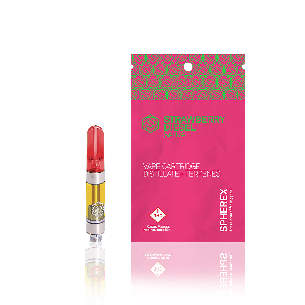 Photograph of product: Spherex | Cart | Strawberry Diesel