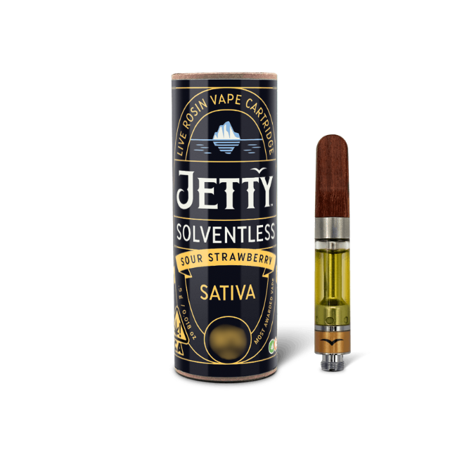 Photograph of product: 1G- SOUR STRAWBERRY- OCAL SOLVENTLESS- CARTRIDGE