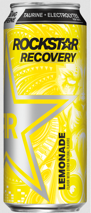 Photograph of Product: ROCKSTAR RECOVERY LEMONADE