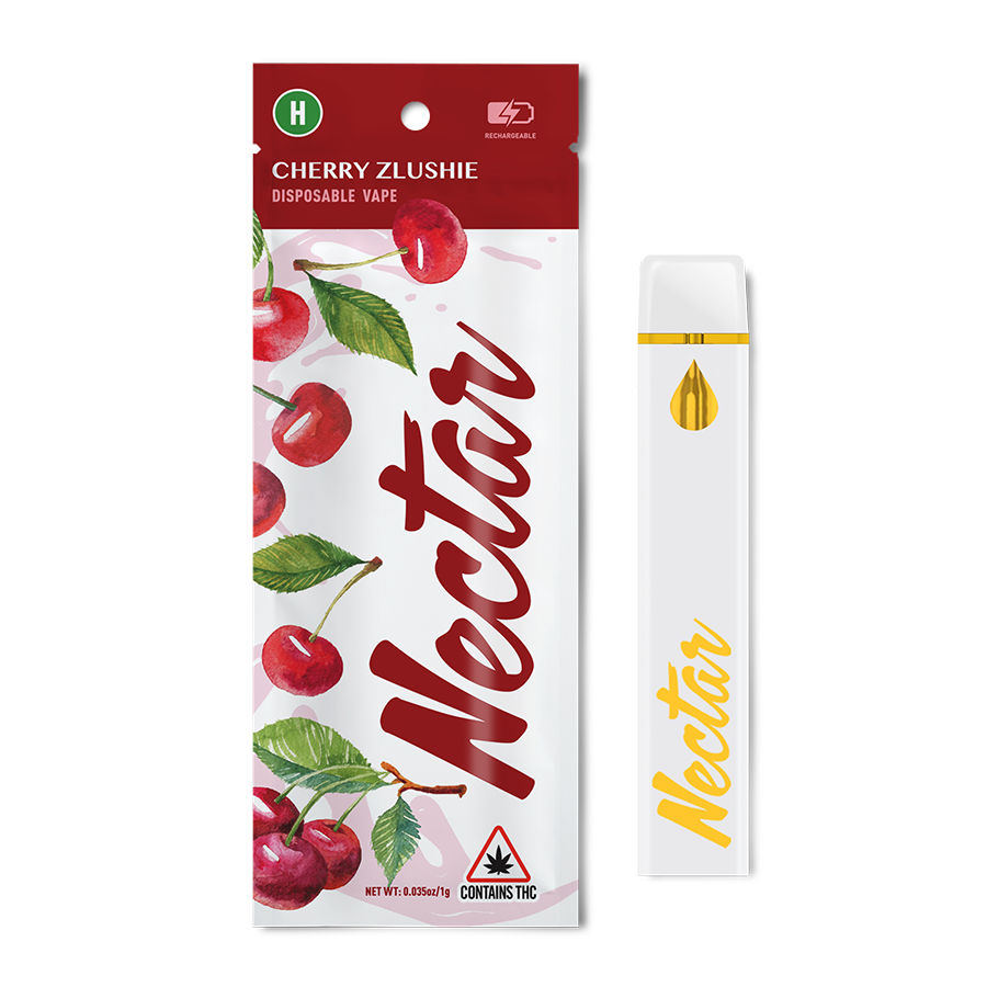 Photograph of product: Nectar 1g Disposable (H) - Cherry Zlushie