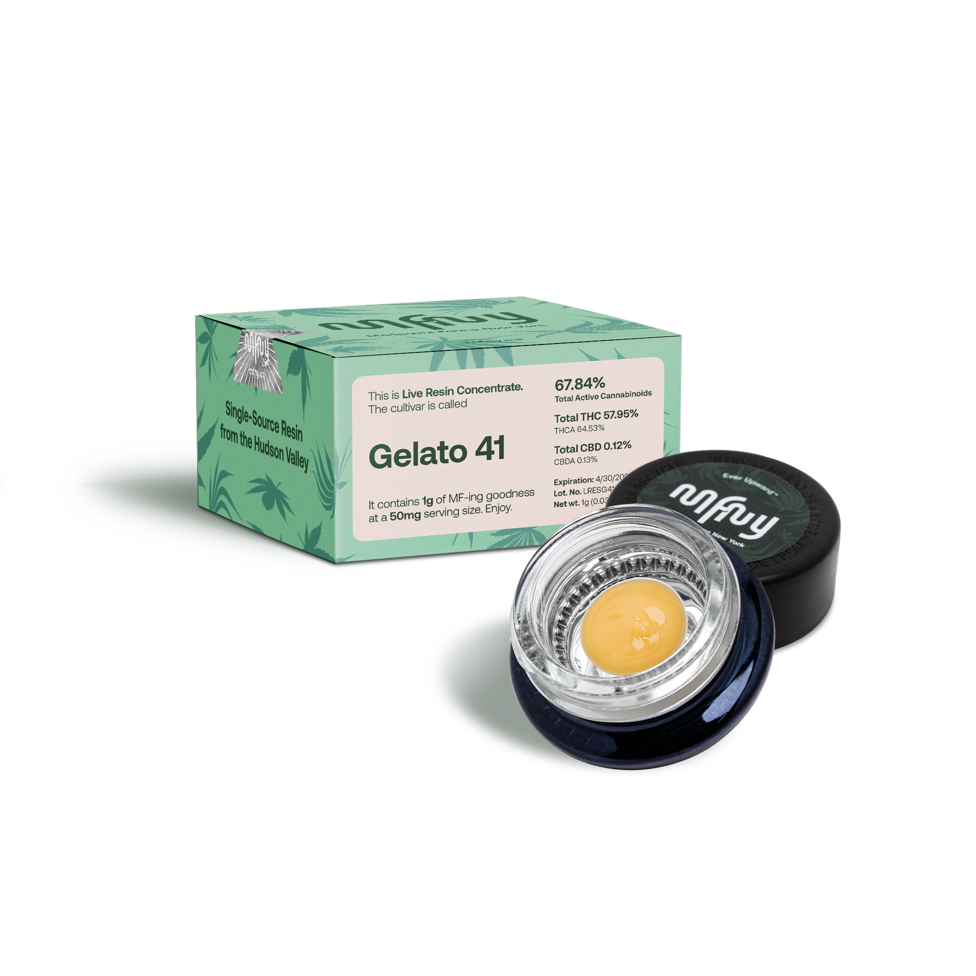 Photograph of Product: MFNY | Gelato #41 | Live Resin Badder (1g)