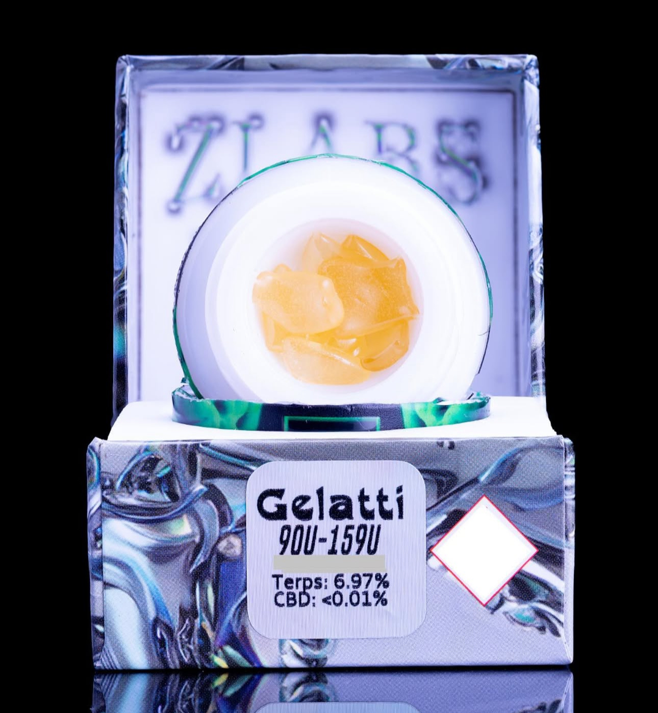 Photograph of product: Z Labs - Gelatti Live Rosin 90U-159U