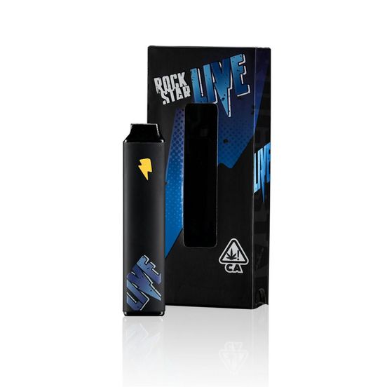 Photograph of product: Blueberry Clapton Crunch Live Resin AIO - 