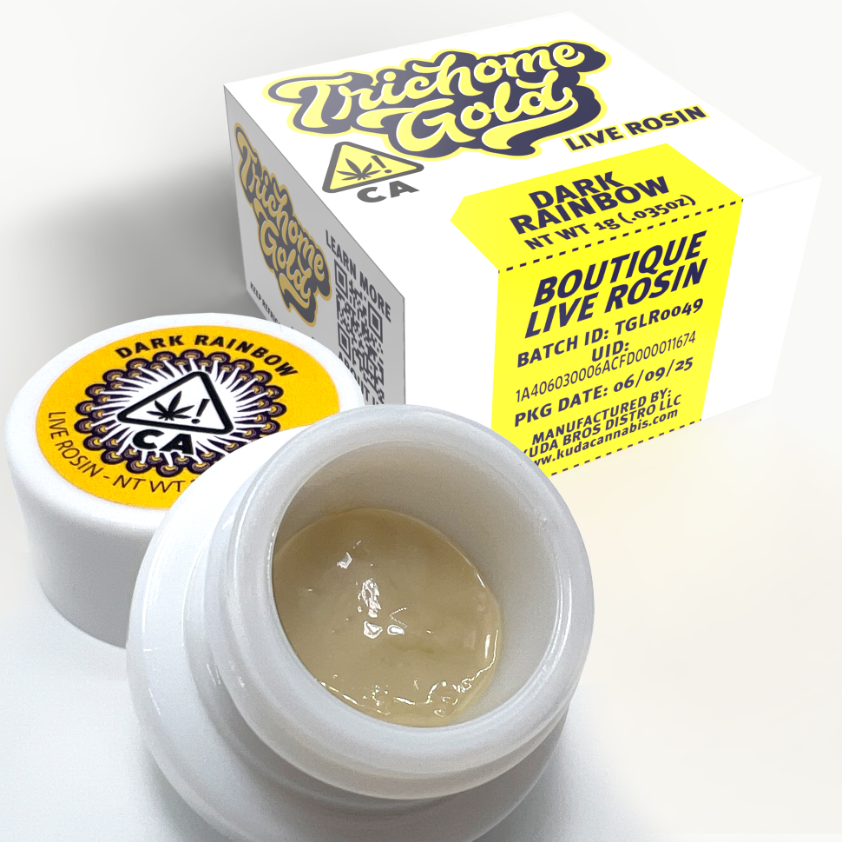 Photograph of product: DARK RAINBOW Live Rosin 1g