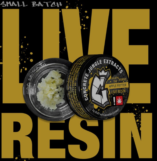 Photograph of product: Concrete Jungle - SHERB DOUGH - Live Resin - - H