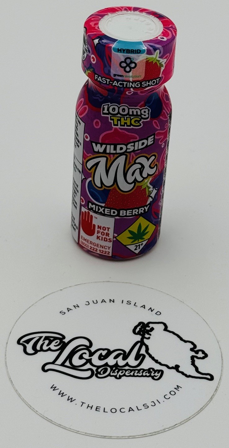 Photograph of product: Wildside Shot - Mixed Berry MAX Elevate