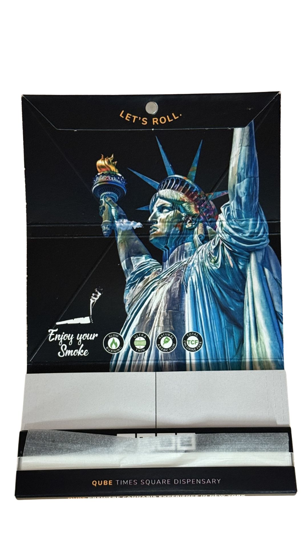 Photograph of product: Connoisseur King Size Slim Rolling Papers W/ Tray + Tips 1.25 | 32pk