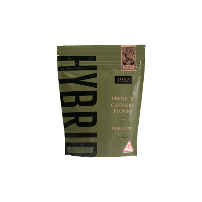 Photograph of product: 1937 | Flower | Chem X Chocolate | 3.5g | Hybrid | 20.5% TH-oui