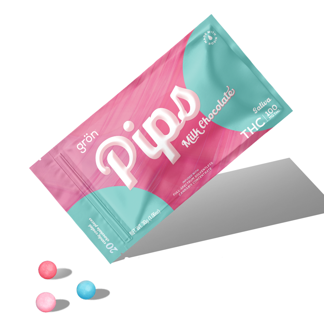 Photograph of product: Gron Pips | Milk Chocolate