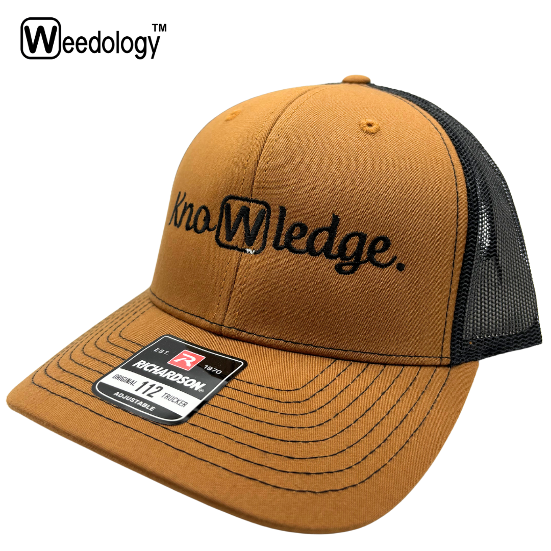 Photograph of product: Oui'dology Trucker Hat Caramel/Black - BOTH