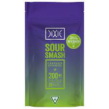 Photograph of product: Sour Smash Hybrid Gummies | 200mg