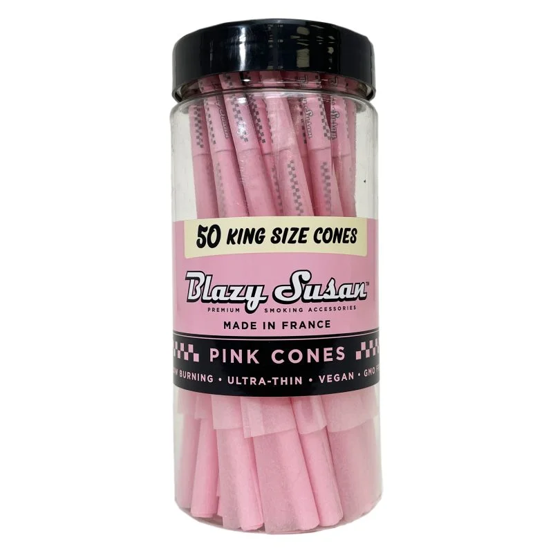 Photograph of product: Pink Cones King Size Slim (50ct)