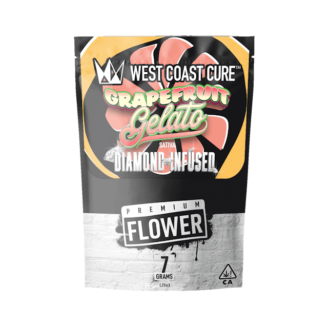 Photograph of product: Grapefruit | 7g Diamond Infused Flower