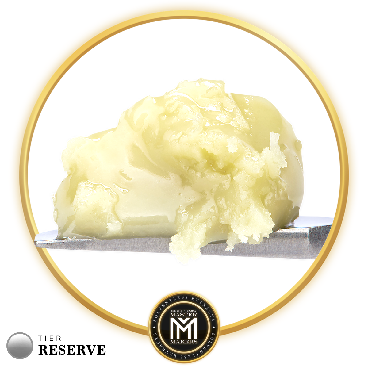 Photograph of product: WAKANDA MAKER'S RESERVE COLD CURE LIVE ROSIN 1G