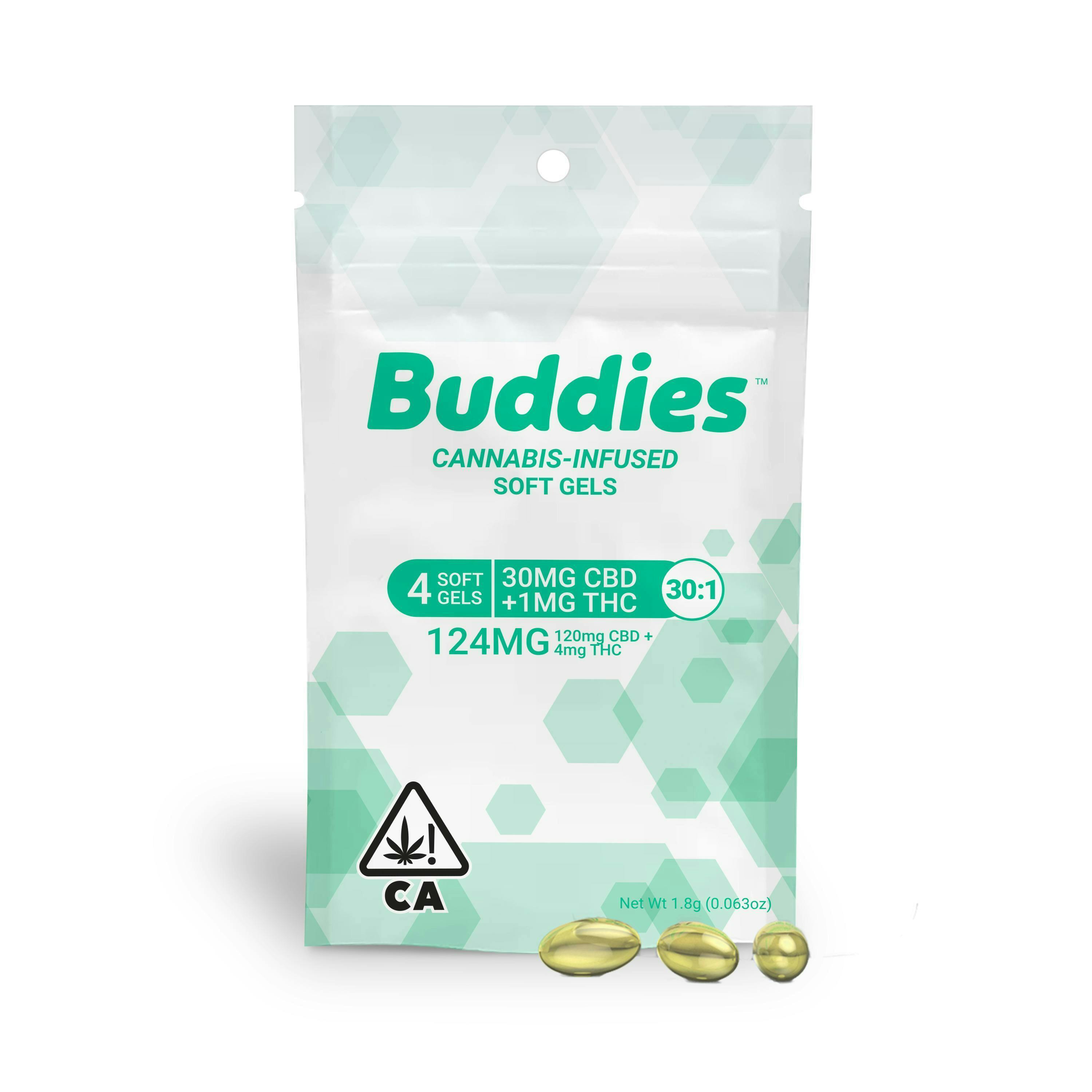 Photograph of product: Capsule 4pk 30:1 Cbd Rich