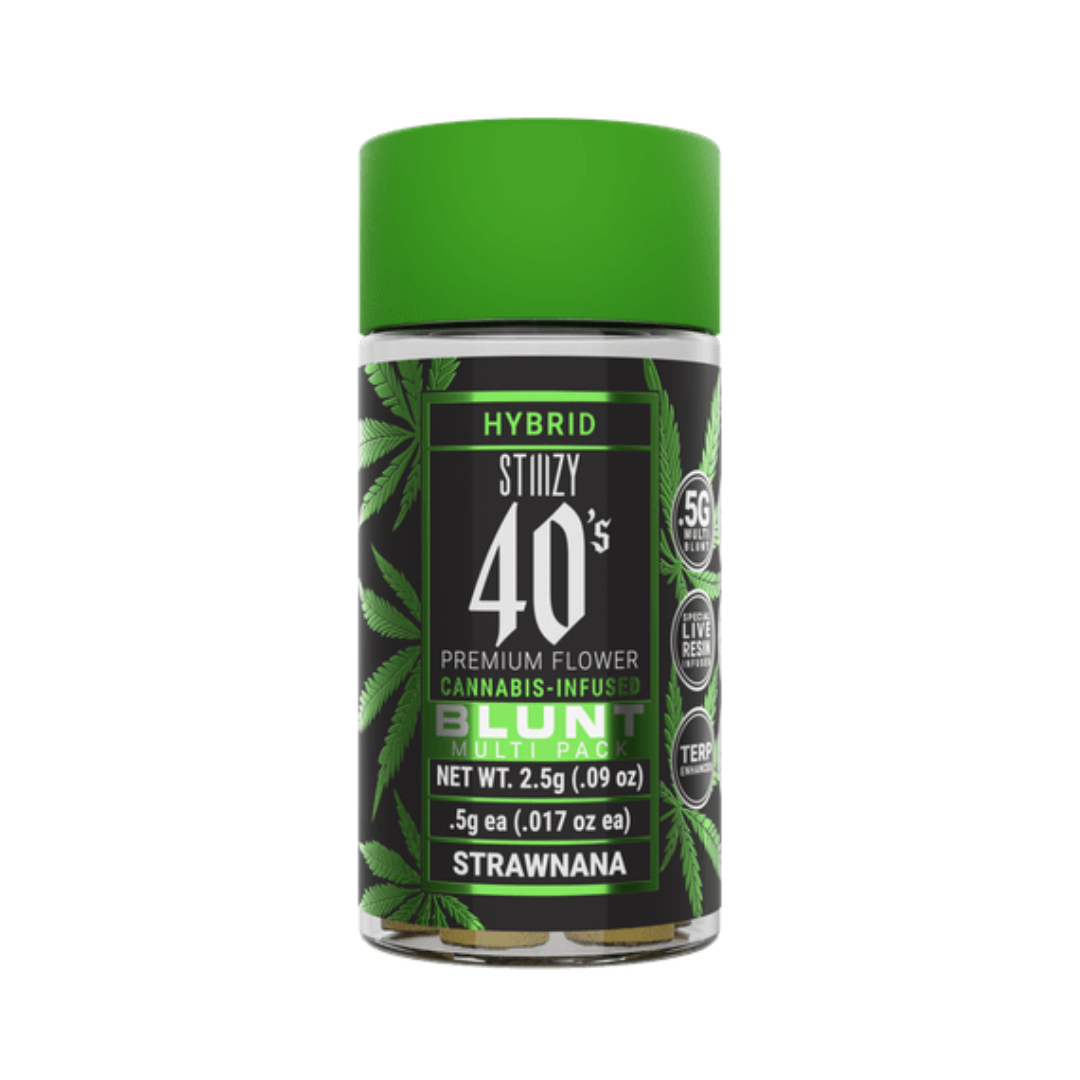 Photograph of product: STRAWNANA 2.5G 5 PACK INFUSED MINI BLUNTS