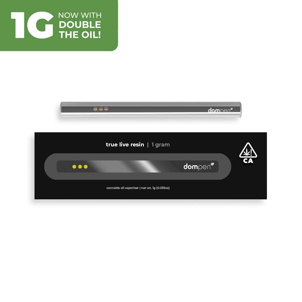 Photograph of product: dompen - Cherry Gas Live Resin - 1G (Hybrid)