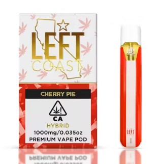 Photograph of product: LEFT COAST | CHERRY PIE (H) | 1G POD