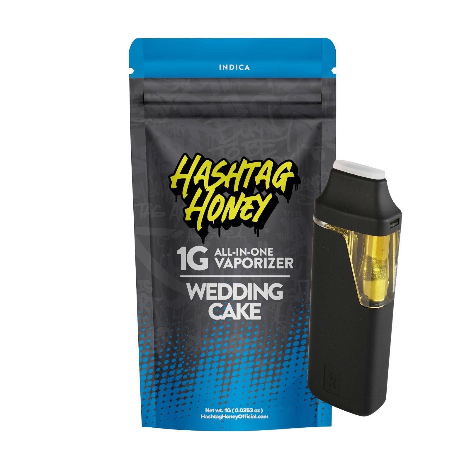 Photograph of product: au chocolattag Honey Wedding Cake 1G Disposable (Oui'd)