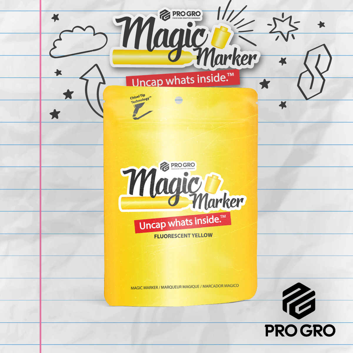 Photograph of product: Pro Gro - Magic Marker Pre-Packaged 3.5g