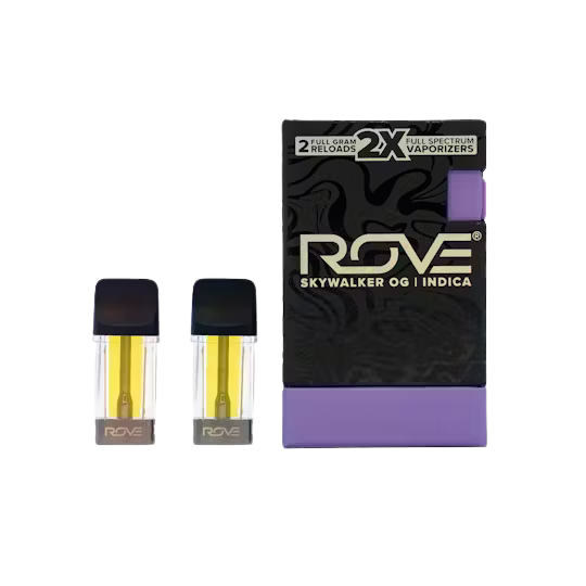 Photograph of product: Rove - Skywalker OG - Melted Diamond Vape Reload 2 x 1g - Pod