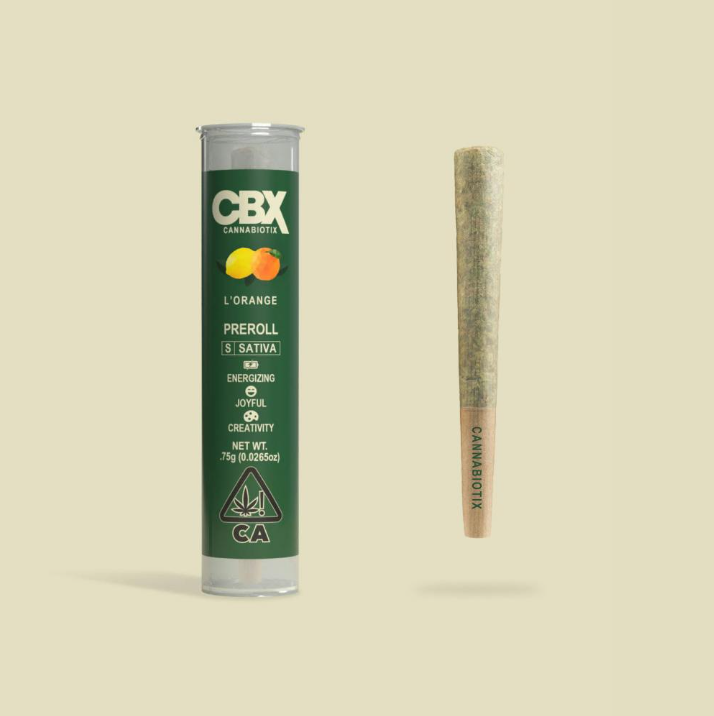 Photograph of product: CBX - L'Orange Preroll (S) 0.75g