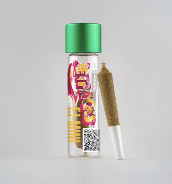 Photograph of product: Jetpacks | Sour Papaya | Diamond Live Resin Infused | 1g