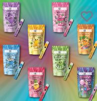 Photograph of product: BowHouse | Bubblegum x Rainbow Belts | Cartridge | 2g