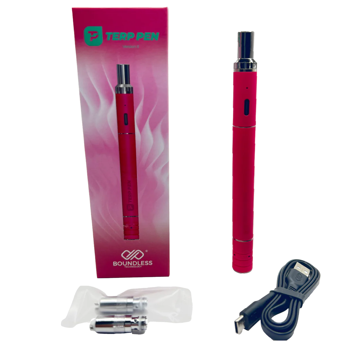 Photograph of product: Boundless Technology | Accessories | Terp Pen V2 Magenta